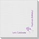 Corner Text with Champagne Glasses Design Linen Like Napkins Image 4 of 4